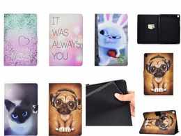 25 designs butterfly Elephant unicorn dog owl tree Filp Stand wallet leather case for ipad pro 11 2020 10.2 10.5 2/3/4 mini 12345 air 2 5/6