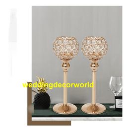 glass cheap crystal candle holder on sale for wedding decoration decor0924