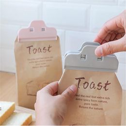 Plastic Sealing Clip Food Storage Bag Clips Sealer Clamp Pocket Holder Files Clips Home Kitchen Tool yq00720