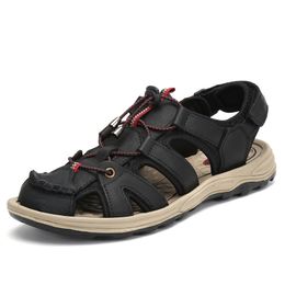 Hot Sale-able Sandals Outdoor Beach Mules Casual Men Shoes Flat Clogs Zapatos De Hombre