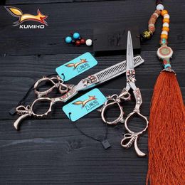 hair scissors 6 inch hairdressing scissors kit beauty salon made of Japan 440C stainless steel