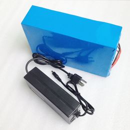 Great!Free Shipping DIY lithium battery super power electric bike 48v 20ah ion +charger+BMS