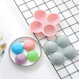 silicon cake mould baking tool 3d Moulds DIY soap sweet food round shape bakery pastry baking