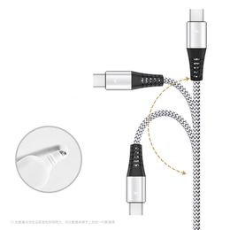 Fast charge 2.4A cables applicable type-c mobile phone data cable Aluminium alloy nylon braided charging cable