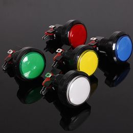 45mm Arcade Video Game Big Round Push Button LED Lighted Illuminated Lamp - Green