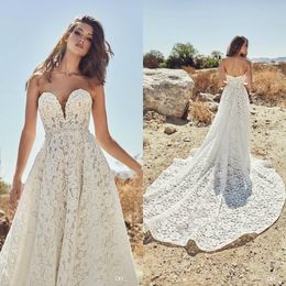 calla blanche wedding dresses princess sweetheart bridal gowns sleeveless backless a line boho wedding dress vestido de novia