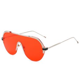Wholesale-The new European and American cross-border sunglasses 2055 ocean piece fashion sungltrend personality large frame wholesale