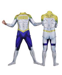 Lemillion Mirio Togata My Hero Academia Cosplay Costume Lycra Zentai Bodysuit Halloween Party Suit