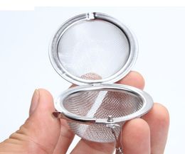 1000Pcs/lot Stainless Steel Tea Ball 5cm Mesh Tea Infuser Strainers Premium Philtre Interval Diffuser For Loose Leaf Tea Seasoning Spices