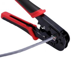 Network Cable Cutting Stripping Crimper Crimping Tool RJ45 RJ12 RJ11 8P/6P/4P Connectors Hand Tools 6