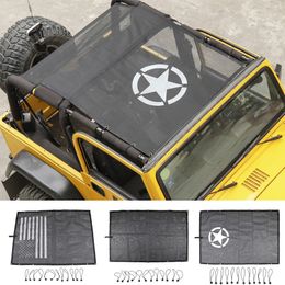 Sunshade Can Block Sunlight Car Standard For Jeep Wrangler TJ 1997-2006 High Quality Auto Exterior Accessories332t