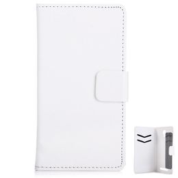 PU Leather Protective Full Body Case with Stand and Card Slot Function for Doogee Y100 pro