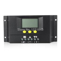 Freeshipping Intelligent LCD Display Solar Panel Battery Regulator Solar Charge Controller MPPT 30A