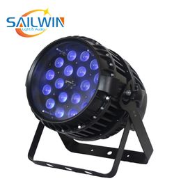 Neutrik 18*15W RGBWA 5IN1 ZOOM Outdoor Waterproof Stage LED Par Light DMX Stage Lighting DJ Lights For Party Event