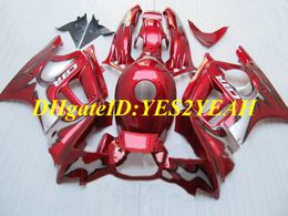 Motorcycle Fairing kit for Honda CBR600F3 95 96 CBR600 F3 1995 1996 CBR 600 ABS Hot red Fairings set+Gifts HQ25