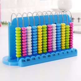 Free shipping counter Mathematics aids primary school Arithmetic toy Wooden abacus count child Puzzle Counting beads toy
