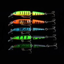 hot new lot crankbait fishing baits lure minnow hooks 3d eye fishing lures opp bag packing 9 6g 10 5cm 4 13