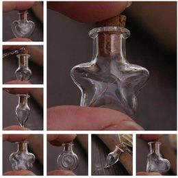DIY jewelry glass bottle dandelion Necklace creative drift bottle Pendant Necklace DAN276 mix order Necklaces Chokers