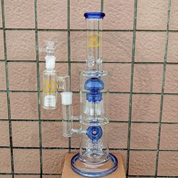 Matrix Perc Bent Neck Bong Heady Dabber Dubbler Dab Rig Water Pipe Oil Rigs Bongs With Bowl or Ace Catcher