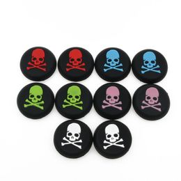 Skull Thumb Stick Grips Cap Gamepad Joystick Cover Case For Sony PlayStation 3 4 PS3 PS4 Xbox One 360 Controller ThumbStick