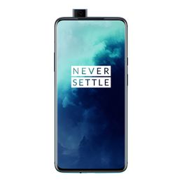 Original Oneplus 7T Pro 4G LTE Cell Phone 8GB RAM 256GB ROM Snapdragon 855 Plus Octa Core 48MP NFC 4085mAh Android 6.67" Full Screen Fingerprint ID Face Smart Mobile Phone