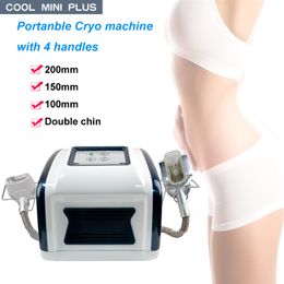 Professional Cryolipolysis Fat Freezing Machine 200mm 150mm 100mm mini cryo handles -11 degree weight loss body Slimming machine