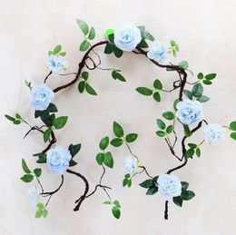 Artificial flowers foam peony vine foam peony rattan for wedding decorations 180cm long Withered Tree rattan artificial peony