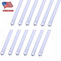 FA8 8ft led tube lights 2400mm t8 t10 t12 Single Pin 4000K 45W LED bulbs lights replacement 90W Fluorescent bulbs for garage shop warehouse