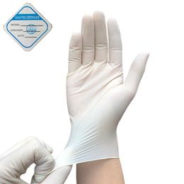 100pcs in One Box Disposable Nitrile Gloves Exam-Glove Latex-Free Powder-Free Gloves Natural Rubber Comfortable Gloves Suit for Adults