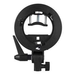 Freeshipping Floading Adjustable 60 x 60cm Flash Softbox Kit with S-Type Bracket Bowen Mount Holder For Camera Photo Studio