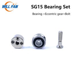 Will Fan SG15 U Ball Bearings Wheel Fixing Screws Eccentric Wheel For Co2 Laser Cutter Machine Inner Slider Rail Parts