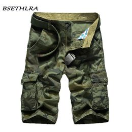 Mens Cargo Shorts Fashion Trend Summer Camouflage Military Short Pants Designer Male Casual Homme Cotton Pant Clothing