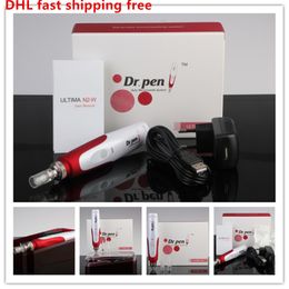 Dr.pen N2-W N2W Micro Needle Derma Pen Rechargeable Auto Microneedle Derma Stamp Pen Adjustable Needle Length 0.25-2.5mm DRpen Dermapen