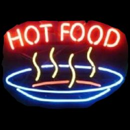 Hot Dogs Neon Sign Beer Bar Gift 17"x14" Lamp Man Cave Artwork 
