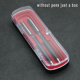 Pen boxes Plastic Transparent case Pen holder Gift for promotional crystal pen packaging box Fast Shipping F20174042