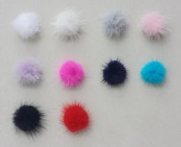 Fur Craft pompon ball pom pom Hi-Q 35mm lovely pompoms for clothing shoes Hairpins hair barrettes ornament accessories 50pcs GR101