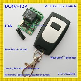 Freeshipping Computer Remote Switch Remote boot up Wirelss start up Relay Contact Button Switch USB DC 4V to 12V RF Remote Control