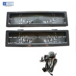 Dual Metal EU Remote Control Stealth Hide Licence Plate Frame Holder Curtain Car Show Brand New via DHL/Fedex/UPS