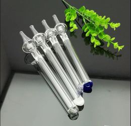 The new Colour spiral plate wire straight glass pot Wholesale Glass bongs Oil Burner Glass Water Pipes Oil Rigs Smoking