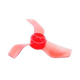 Gemfan 1635 40mm 3-Blade 1.5mm Mounting Hole CW CCW Propeller 8PCS - Red