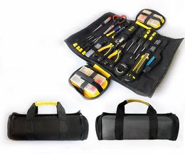 Tool Bag Multifunction ToolKit Rolled Plier Woodworking Electrician Tool Organiser Portable Large Capacity Bags