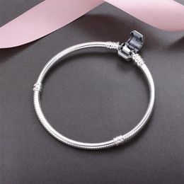 Wholesale-buckle snake bone bracelet for Pandora 925 sterling silver temperament wild ladies bracelet fashion items with original box