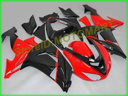 ABS plastic fairing set kit for Kawasaki ninja ZX10R 06 07 injection Moulded fairings ZX10R 2006 2007 KA26