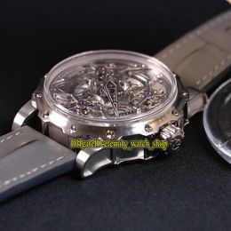 High Quality Antoine Preziuso 3 Tourbillon design Dial Japan Automatic mechanical Mens Watch Sapphire 316L Steel Case Sport Watche302p