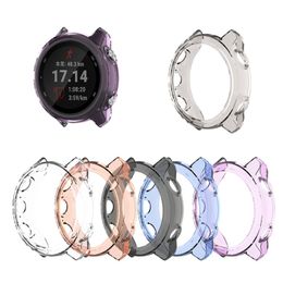 TPU Protector Case For Garmin Forerunner245M 245 Watch Band Strap Soft Cover Shell For Garmin Forerunner 245 GPS Watch