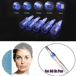 25pcs/lot Needle Cartridge For 9/12/36/42 nano pin derma pen tips Rechargeable wireless Derma Dr. Pen ULTIMA A6 needle cartridge