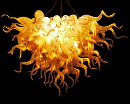 100% Mouth Blown CE UL Borosilicate Murano Glass Dale Chihuly Art Murano Chandelier Wedding Ceiling Light