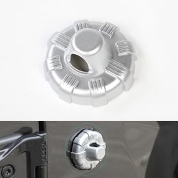 ABS Silver Antenna Seat Cover Section B Decoration Cover For Jeep Wrangler JL 2018+ Car Exterior Accessories