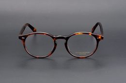 Wholesale- Round Eyeglasses Frame Women Prescription Glasses Men Optical Eye Glasses Frame Eyewear Glasses Frame OV5241