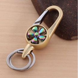 3style Split Key Ring Chain Split car Key Creative waist hanging Silver Gold Guqing Color Metal Split Keychain Ring Parts Multifunctio C835